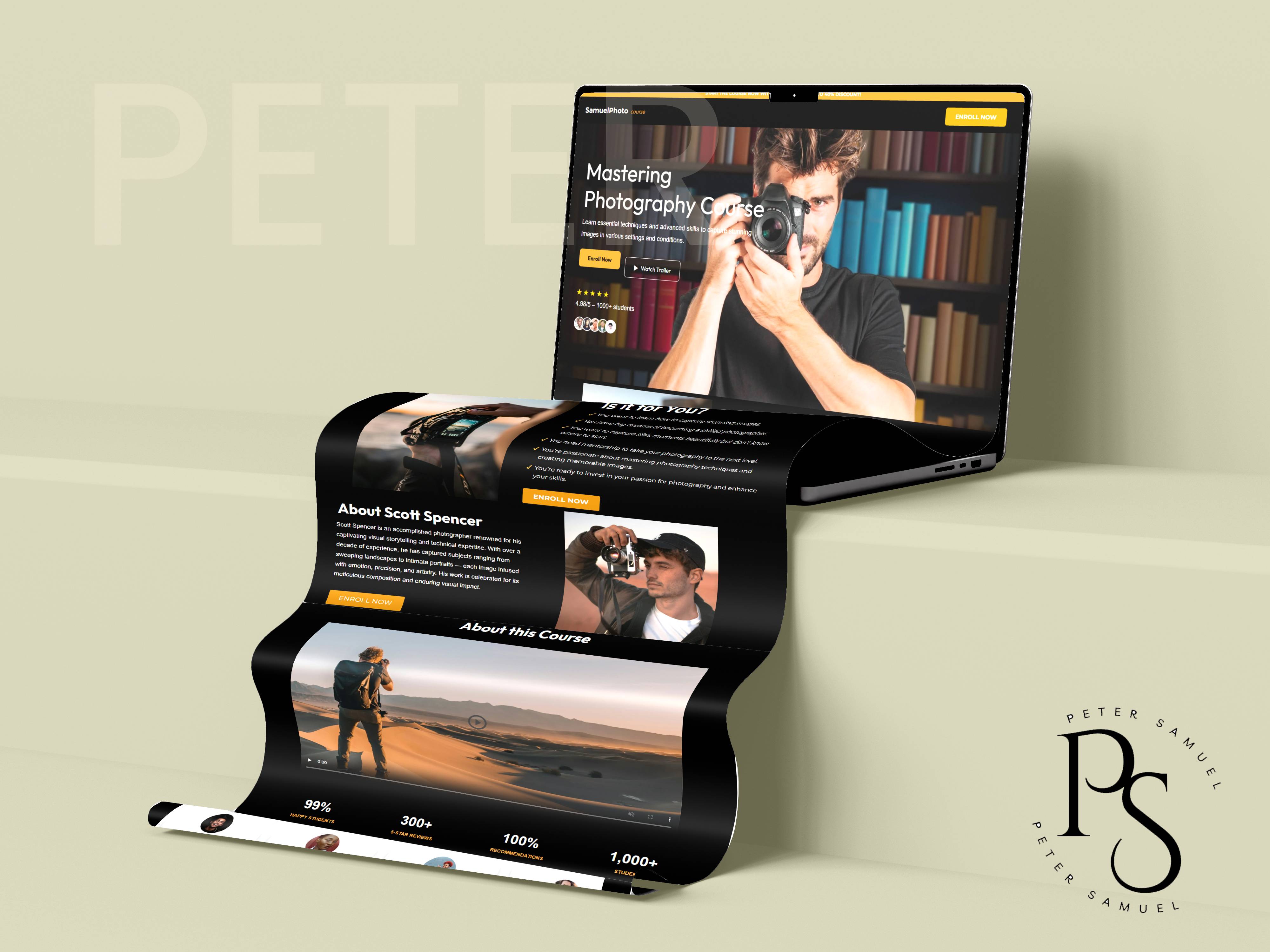Scott Spencer photography course case study